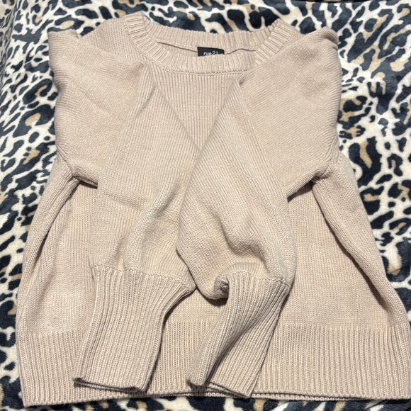 Rue21 Sweaters - Rue21 Soft Beige Women's Sweater